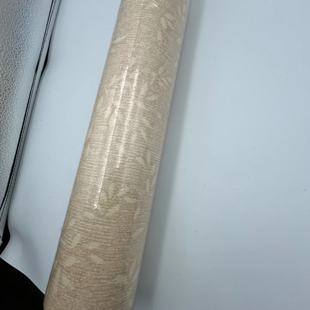 Brewster Wallcovering Beige Floral Leaf Wallpaper Pattern 269-56617 Batch 3 New